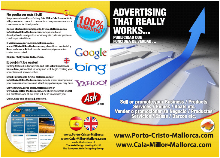 Anuncie su empresa CALA MILLOR MALLORCA - PORTO CRISTO MALLORCA